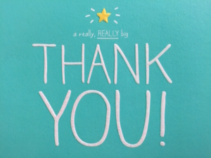 Thank you Thank you for caring