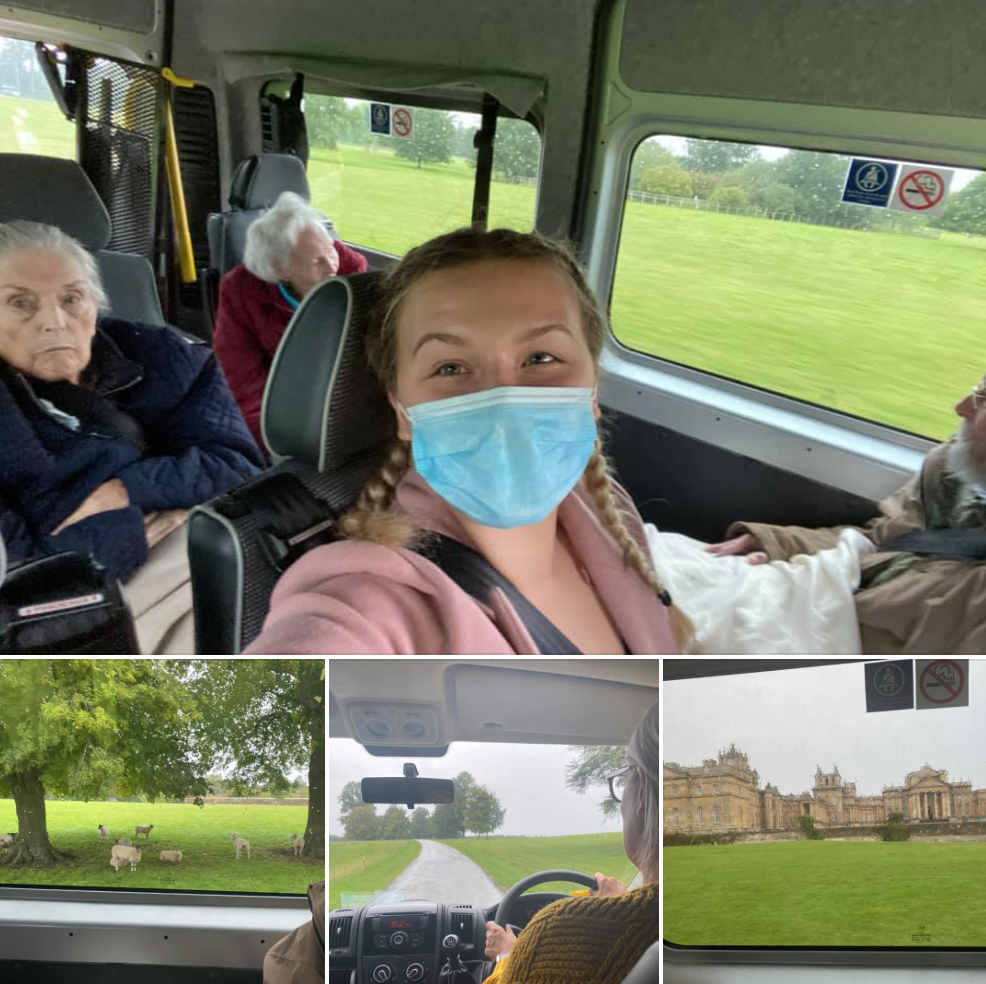 COVID safe minibus outings to Blenheim Palace